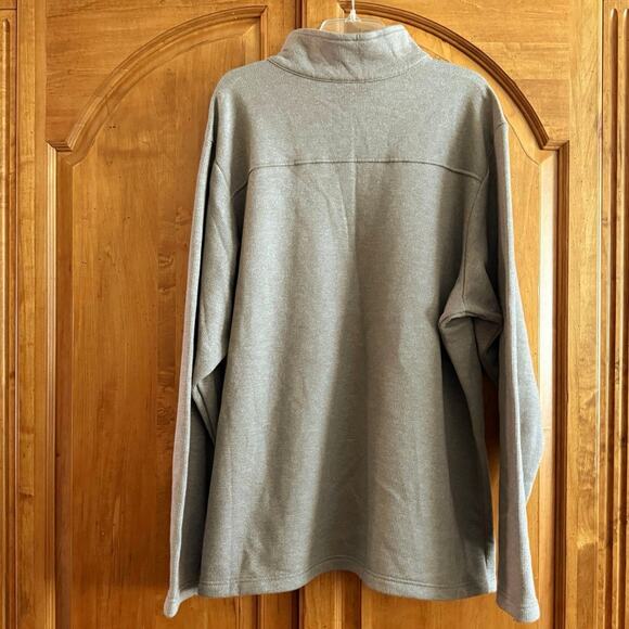 Columbia Great Hart Mountain III Q zip pullover Boulder Heather men's XXL NEW - Picture 8 of 15
